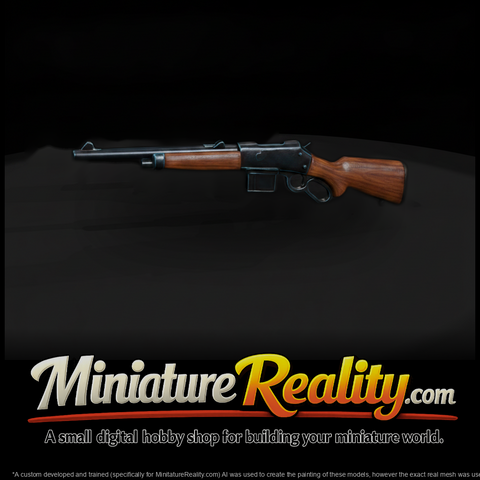Lever-Action Hunting Rifle