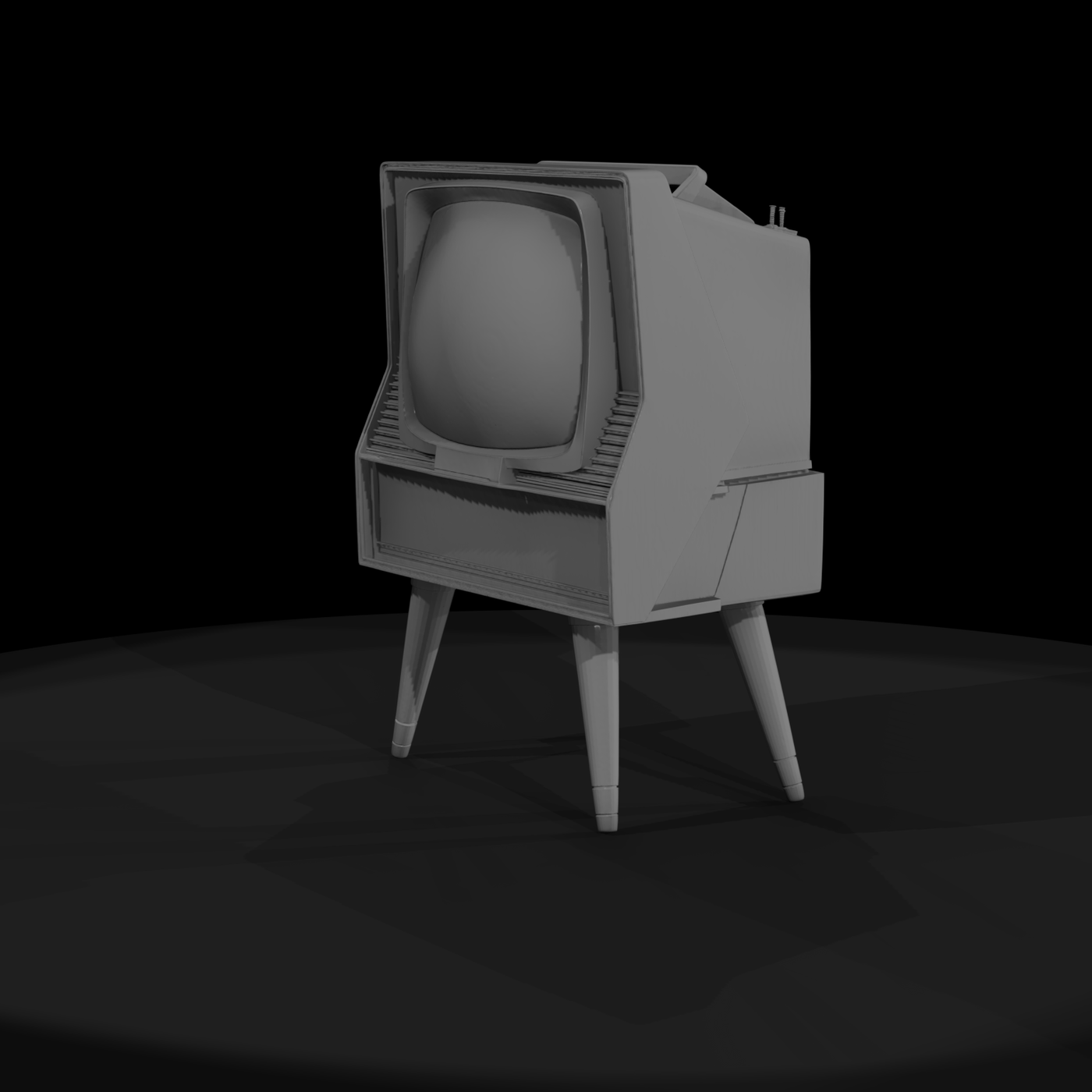 Mid-Century Portable TV