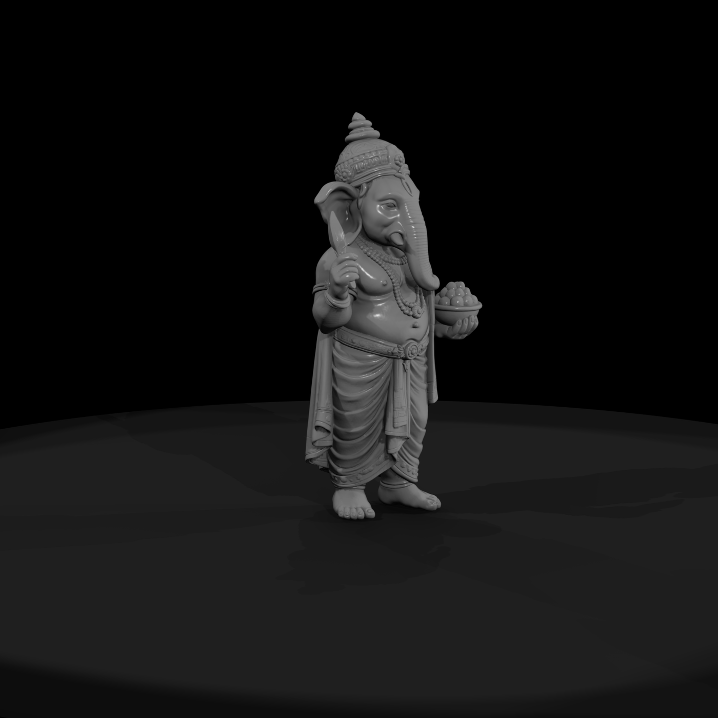 Myth 0439 Mythology Ganesha Miniature Figure