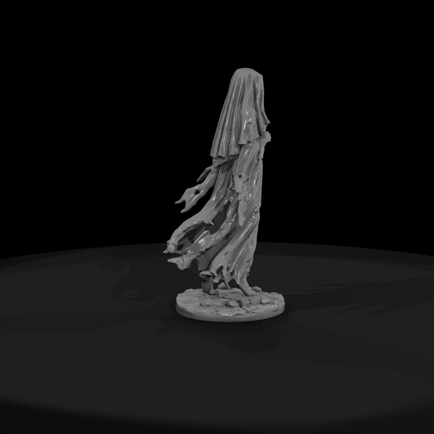 The White Lady Veiled Ghost