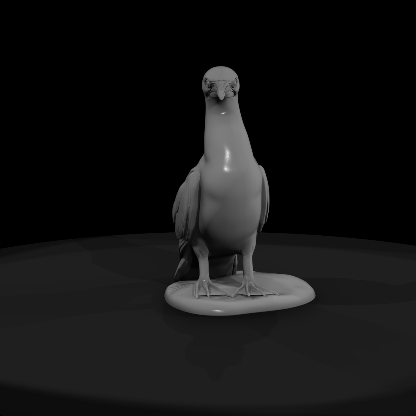 Stylized Gannet Seabird
