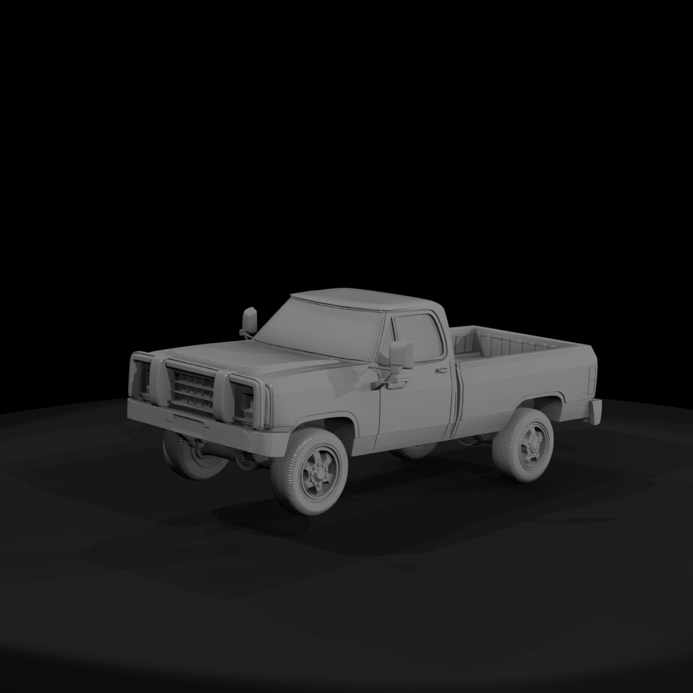 Classic 4x4 Pickup Truck