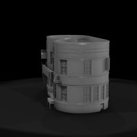 curved-corner-commercial-building-shell-two-story-060922 — thumbnail 3