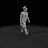 1920s-train-passengers-jazz-musician-stl-model — thumbnail 2