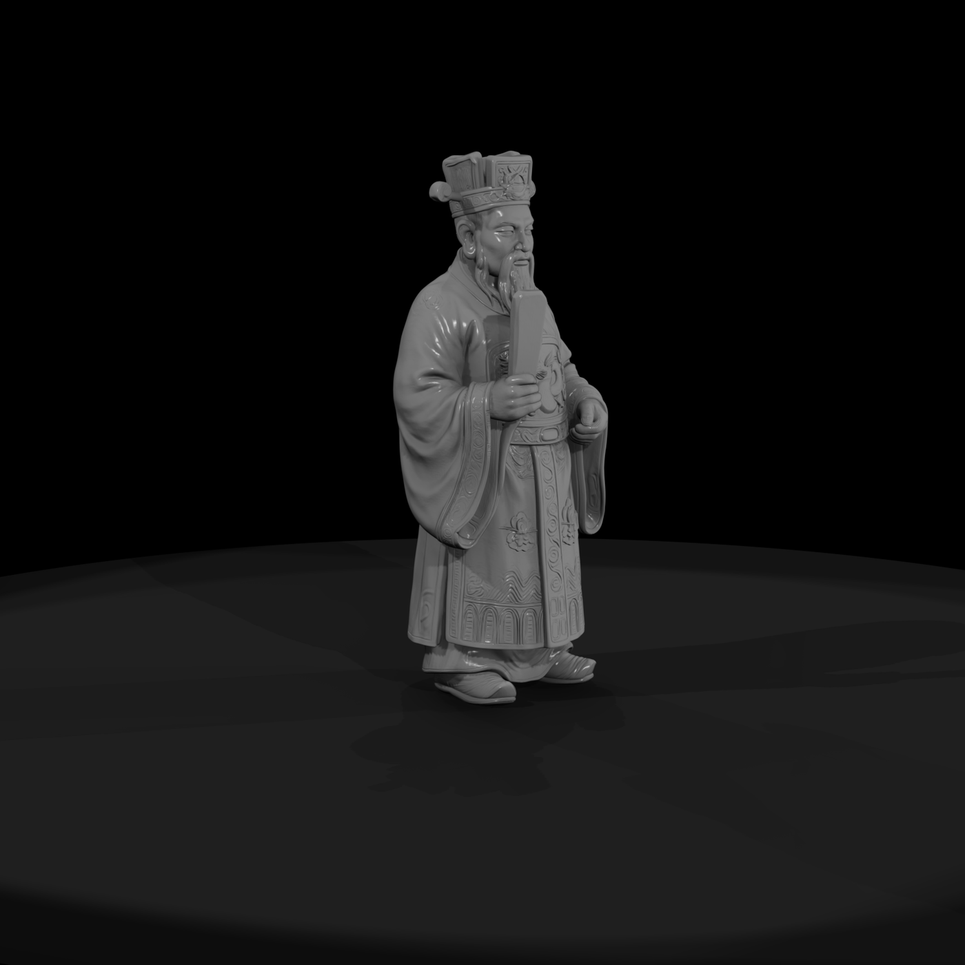 Myth 0447 Mythology Jade Emperor Miniature Figure