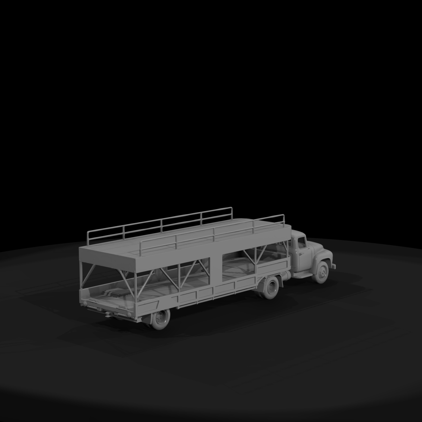 20260612 Old Car Carrier Truck 207299906A