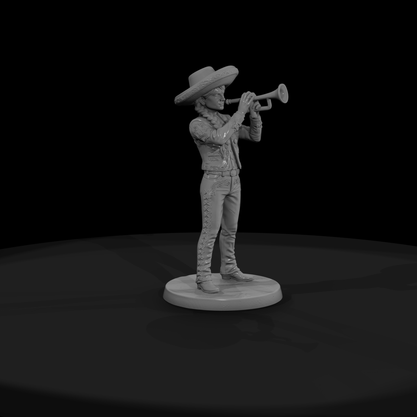 Poparc 0139 Mariachi Trumpeter