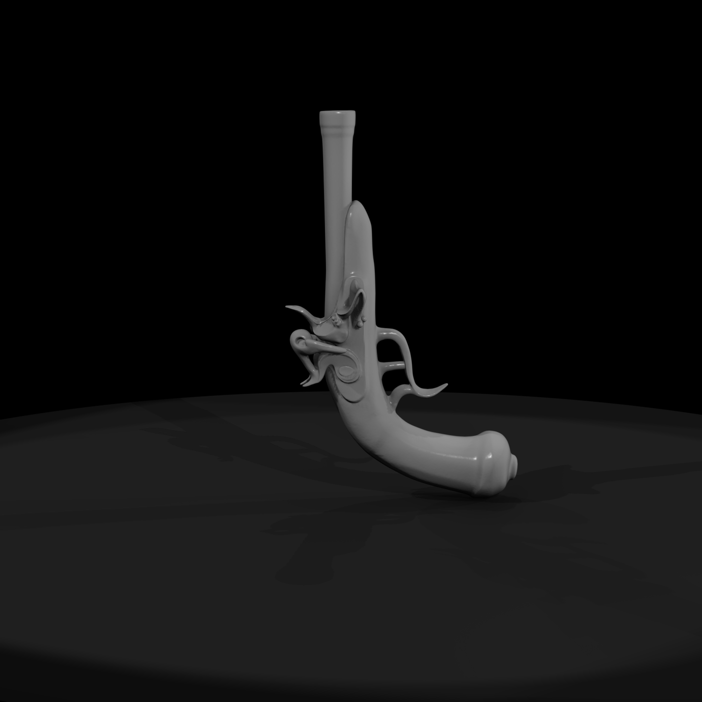 Ornate Flintlock Pistol