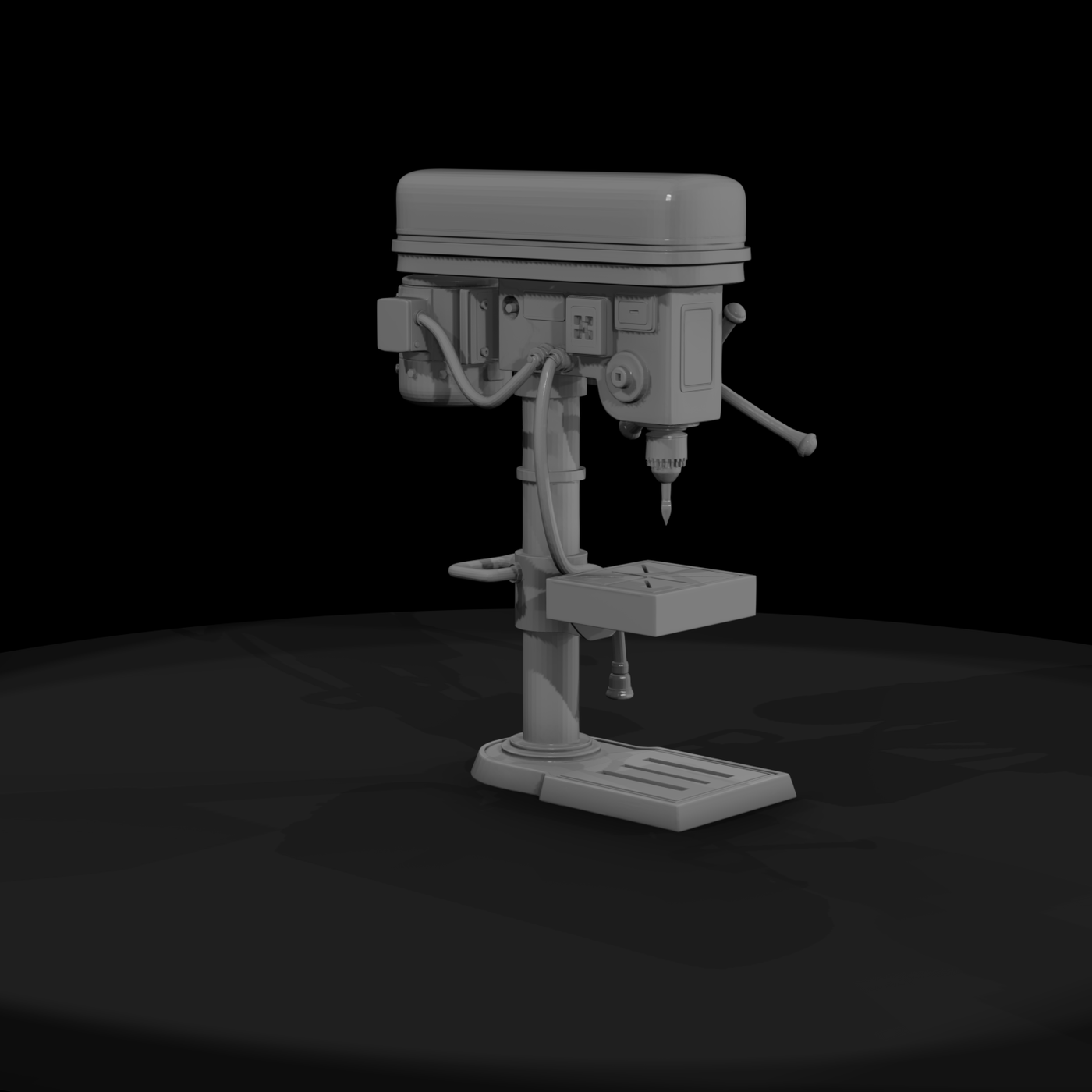 Bench Drill Press — Workshop Prop