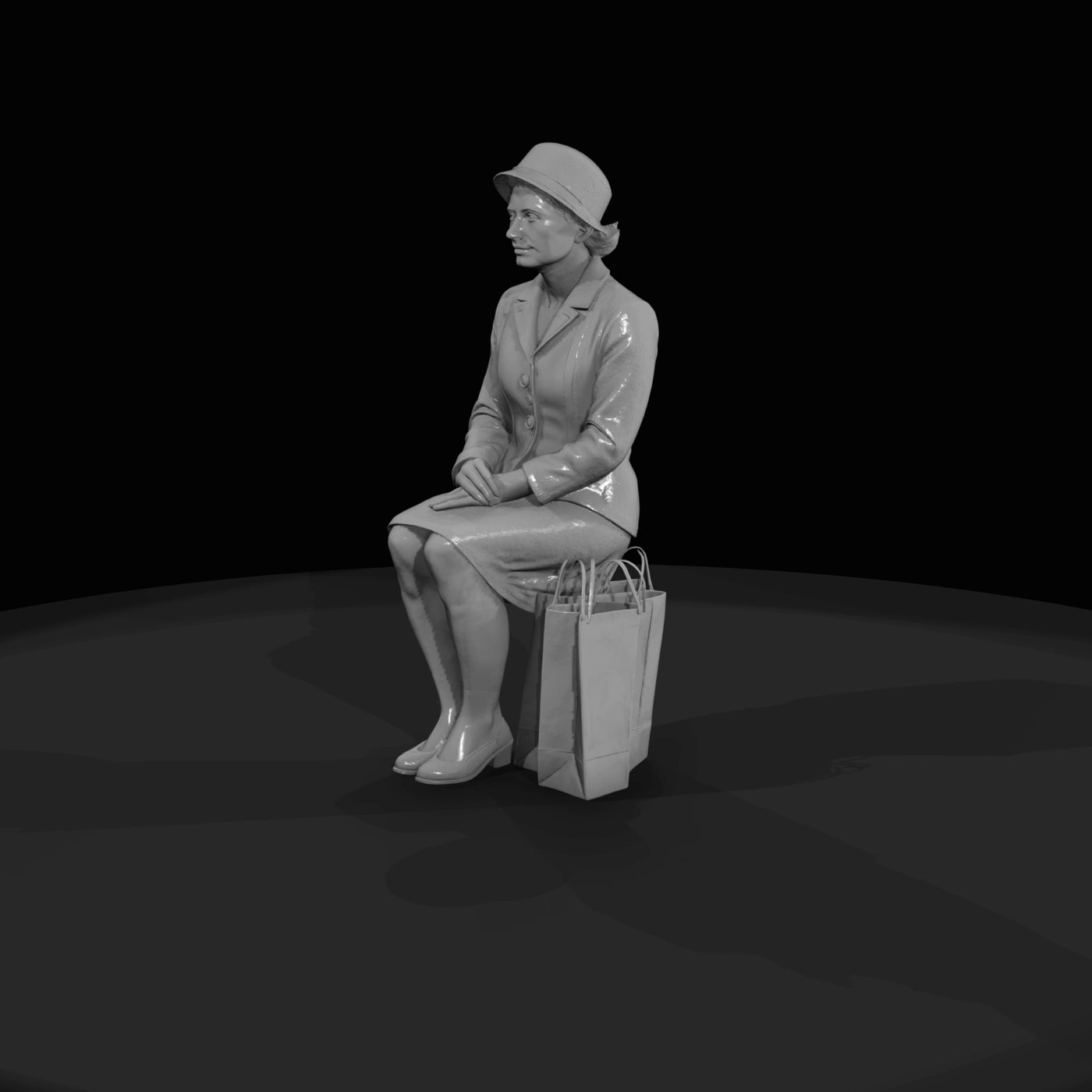 seated-passenger-figure-1960s-woman