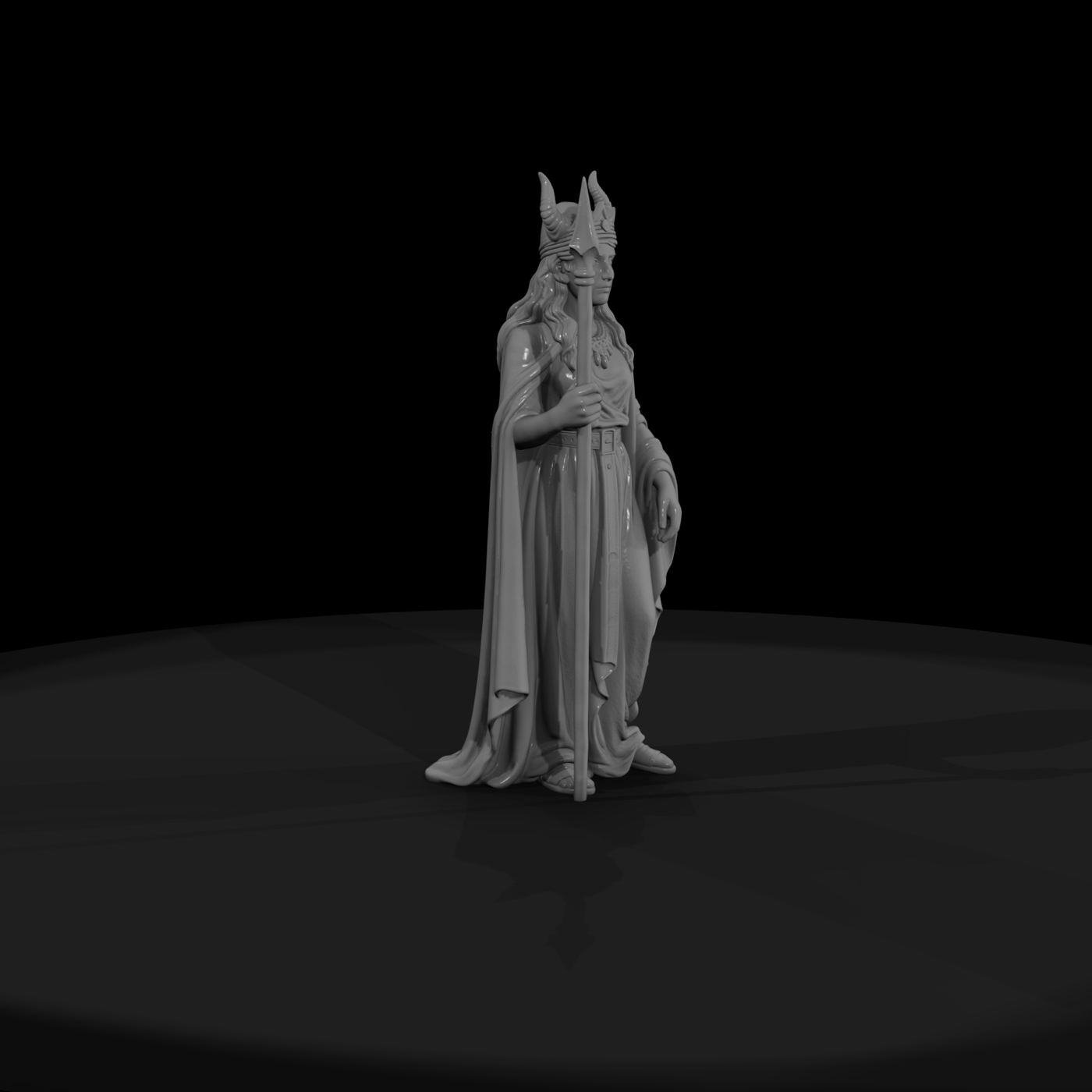 Myth 0374 Mythology Ereshkigal Miniature Figure