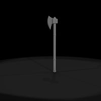 ornate-viking-pole-axe-miniature-wargame-diorama-accessory-739744 — thumbnail 3