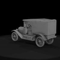 wwi-era-field-ambulance-ho-1-87-3d-printable-diorama-model-838836 — thumbnail 3