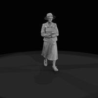 1920s-train-passengers-schoolteacher-stl-model — thumbnail 2