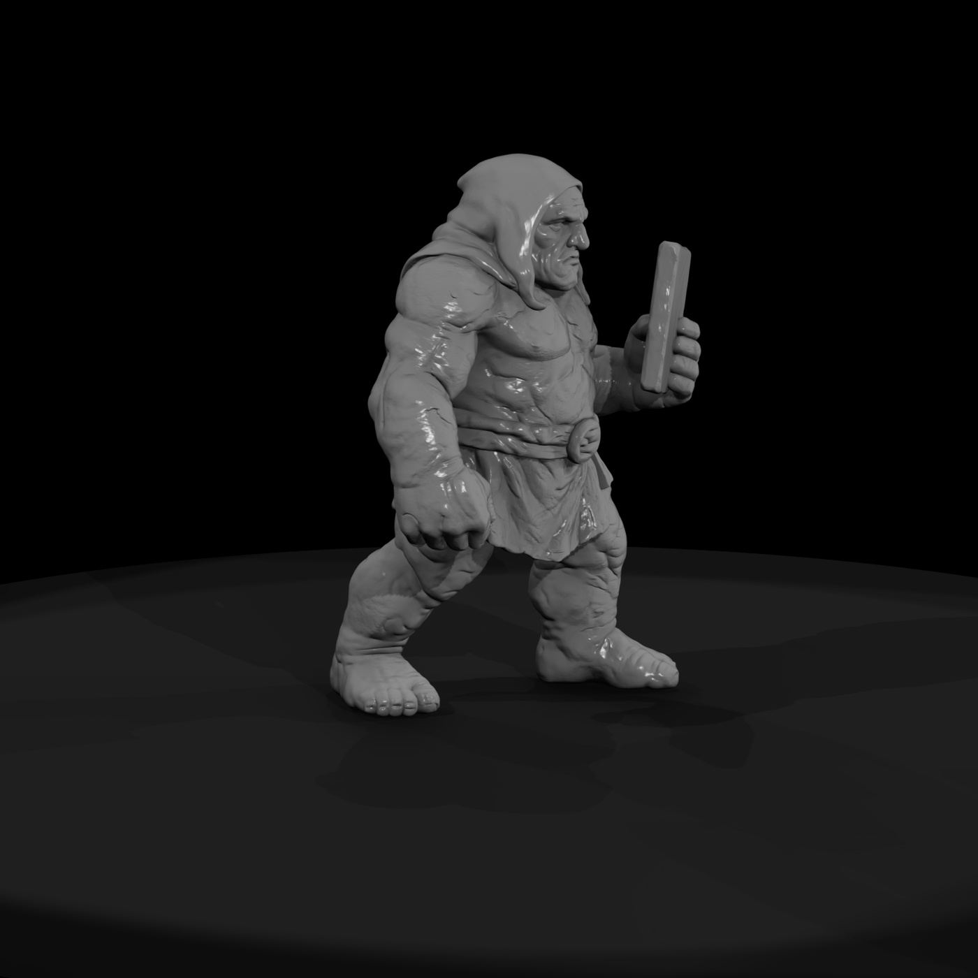 Myth 0487 Mythology Golem Of Prague Miniature Figu