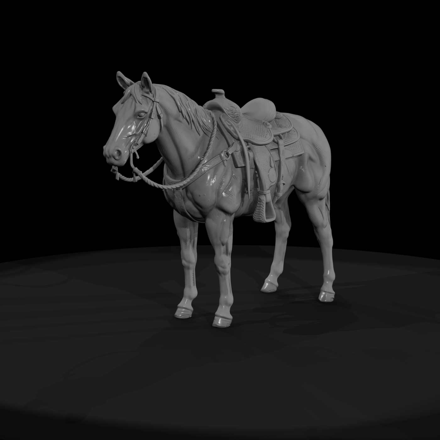 Ww 0284 Animal Saddle Horse