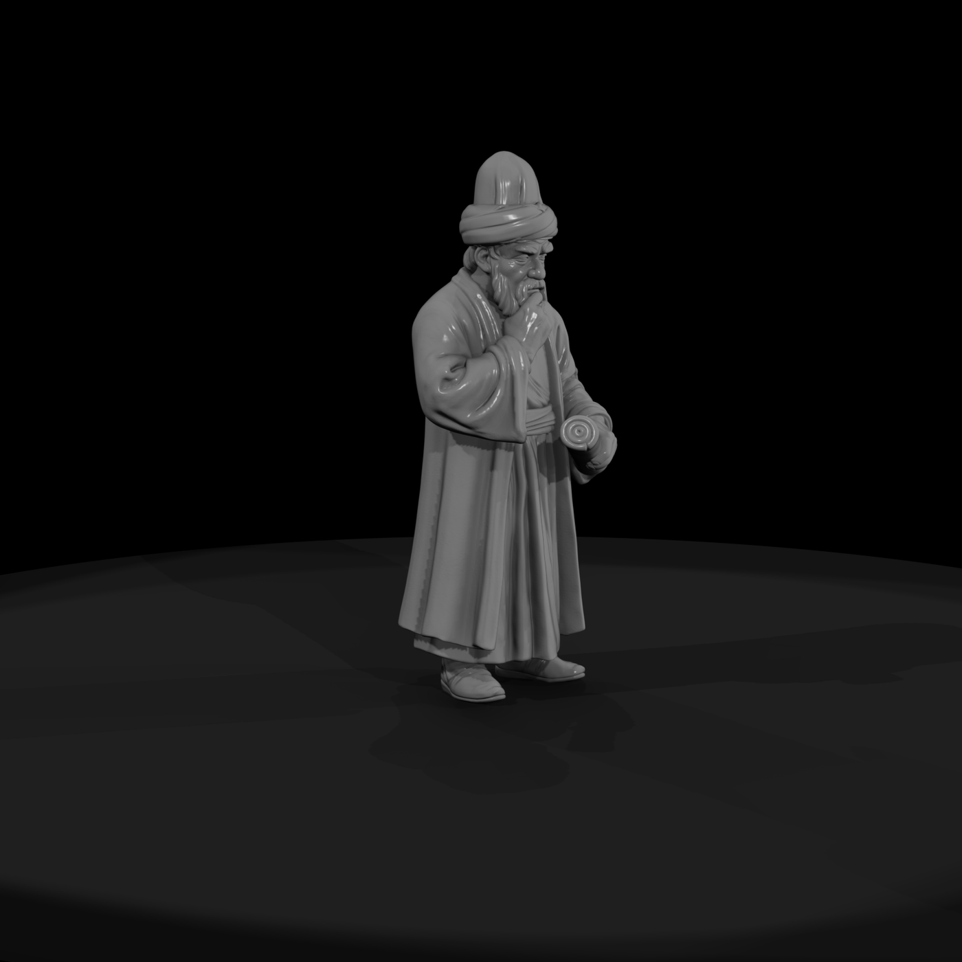 Hist 0074 Historical Rumi Miniature Figure