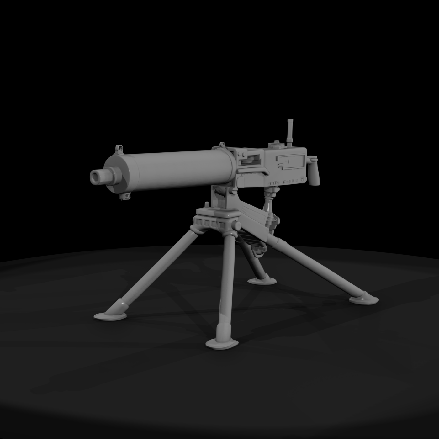 Wpn Mgun 026 Browning M1917