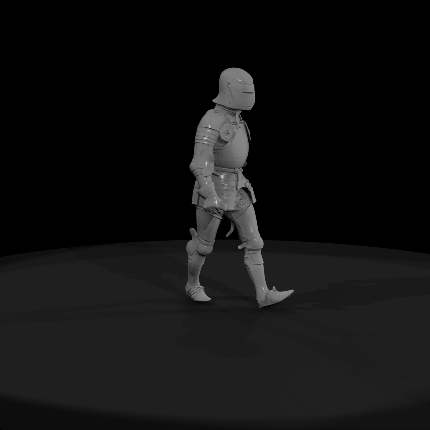 Medieval Armored Knight — Plate Armor