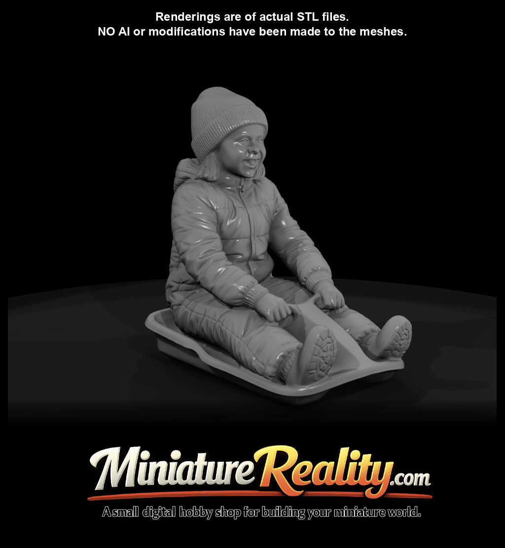 winter-skier-young-girl-on-sled