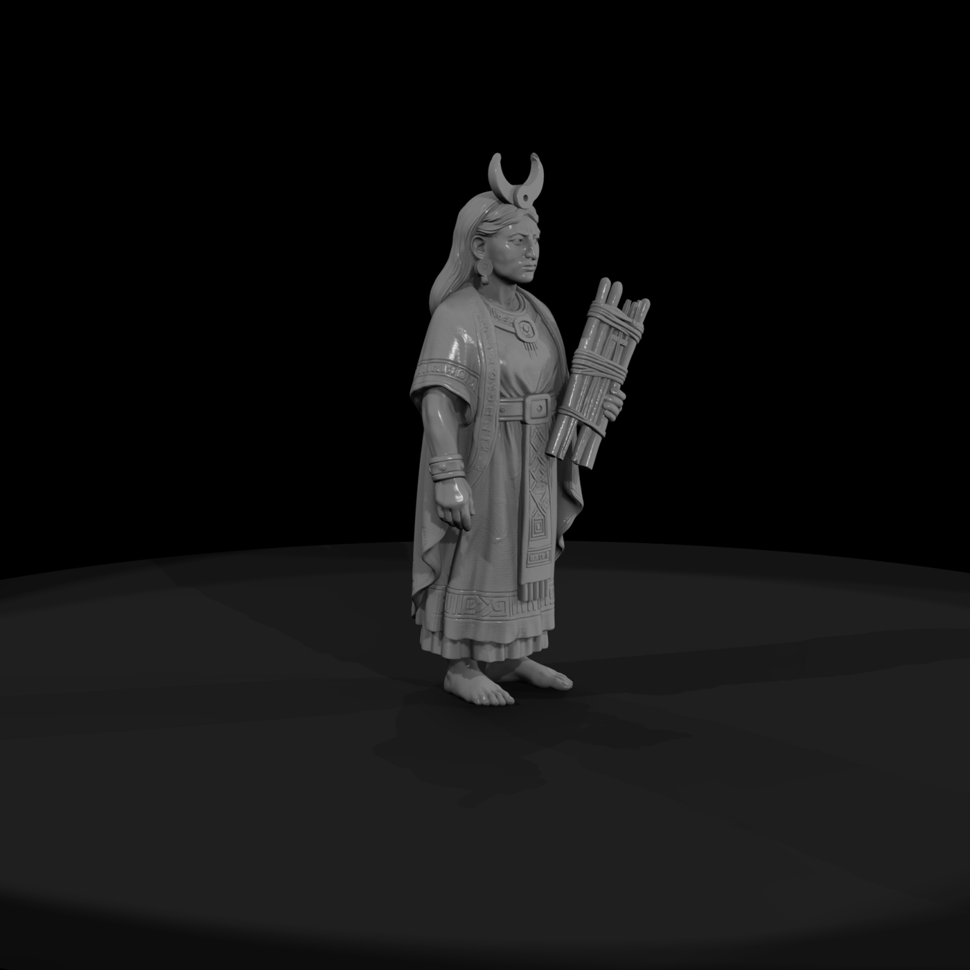 Myth 0473 Mythology Ix Chel Miniature Figure