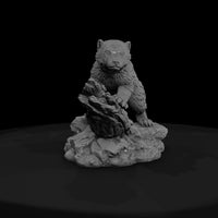 juvenile-wolverine-figurine-on-rock-wildlife-658058 — thumbnail 2