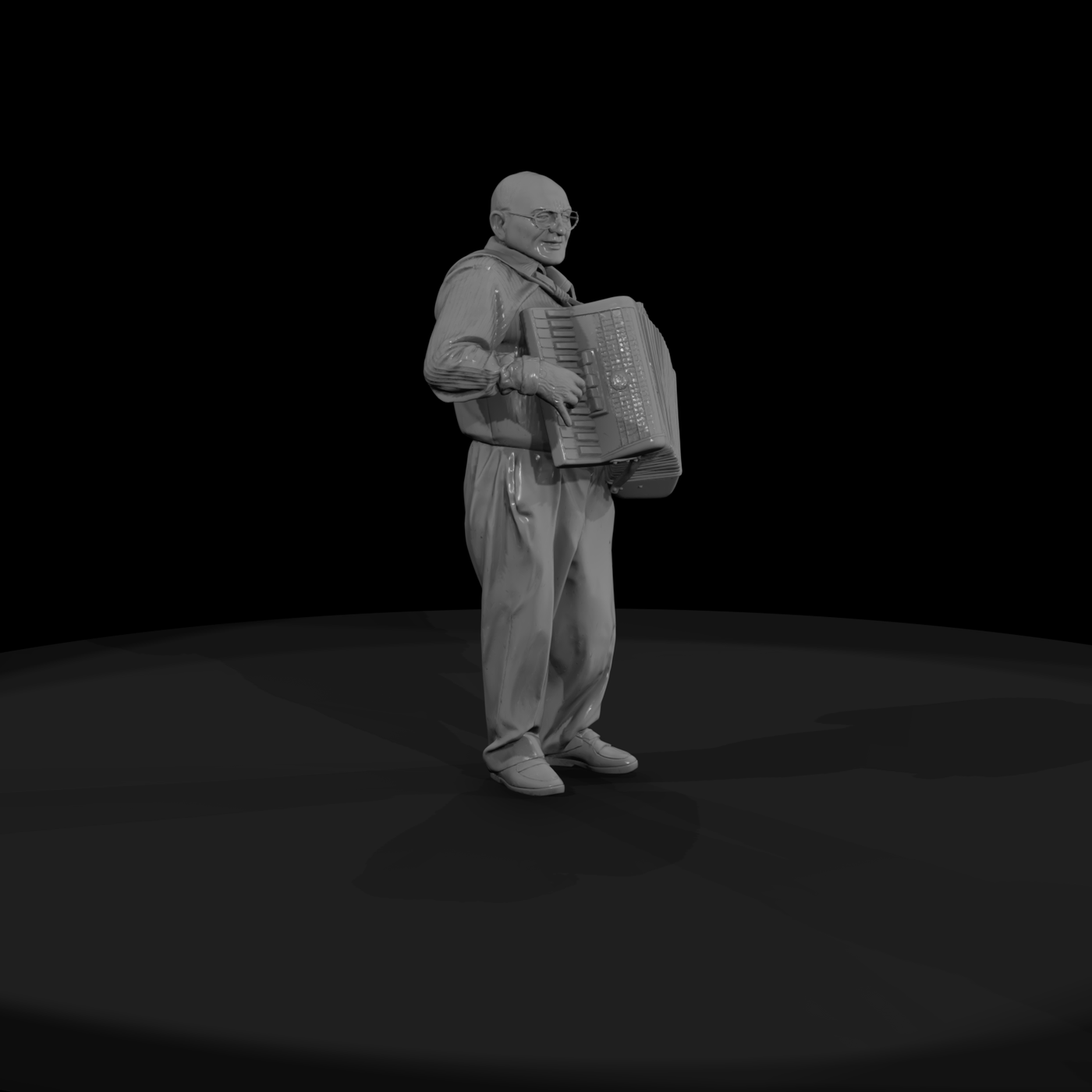 Accordion Player Musician
