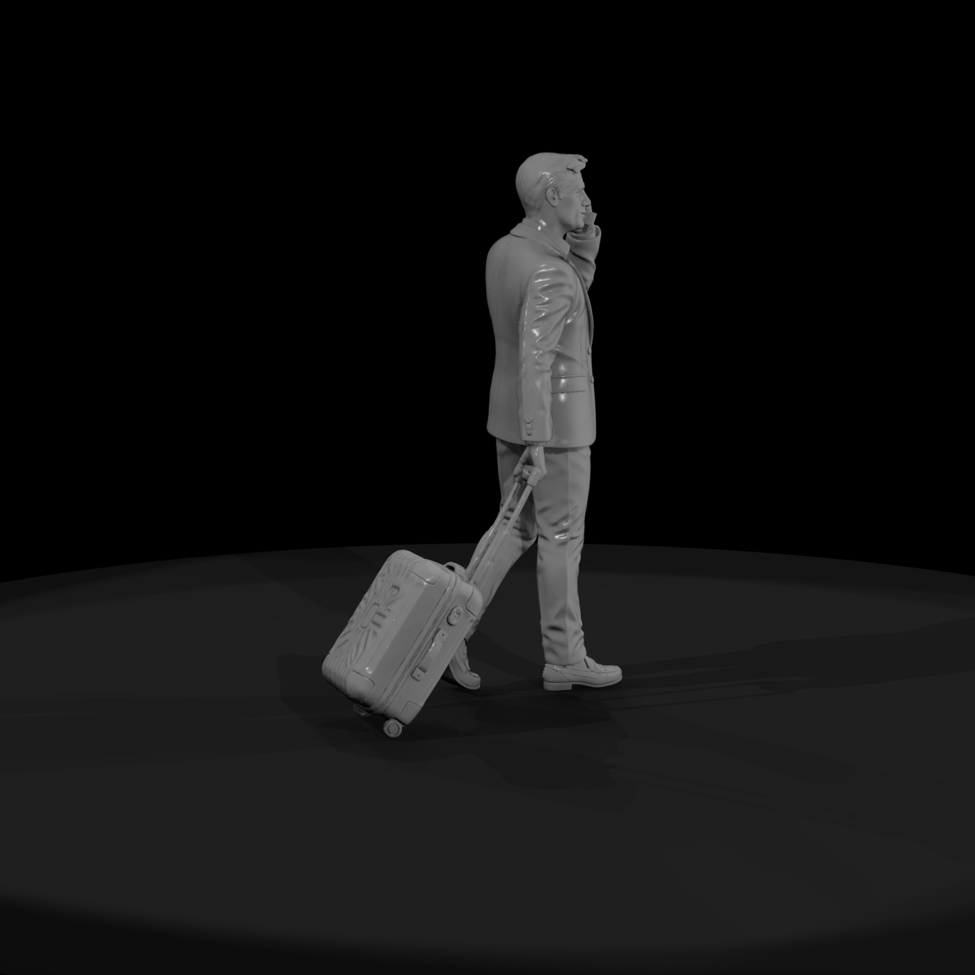 0201 Tourist Business Traveler Suitcase