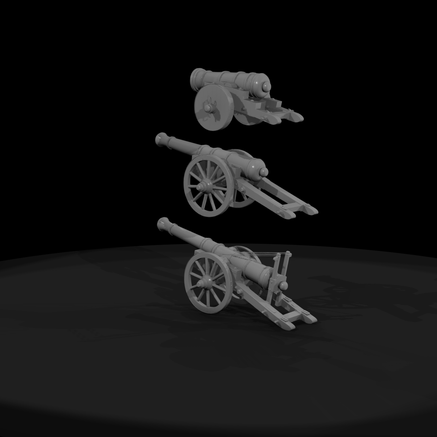 Historical Field Cannon — & Railway