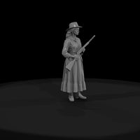 rifle-wielding-woman-3d-model — thumbnail 4