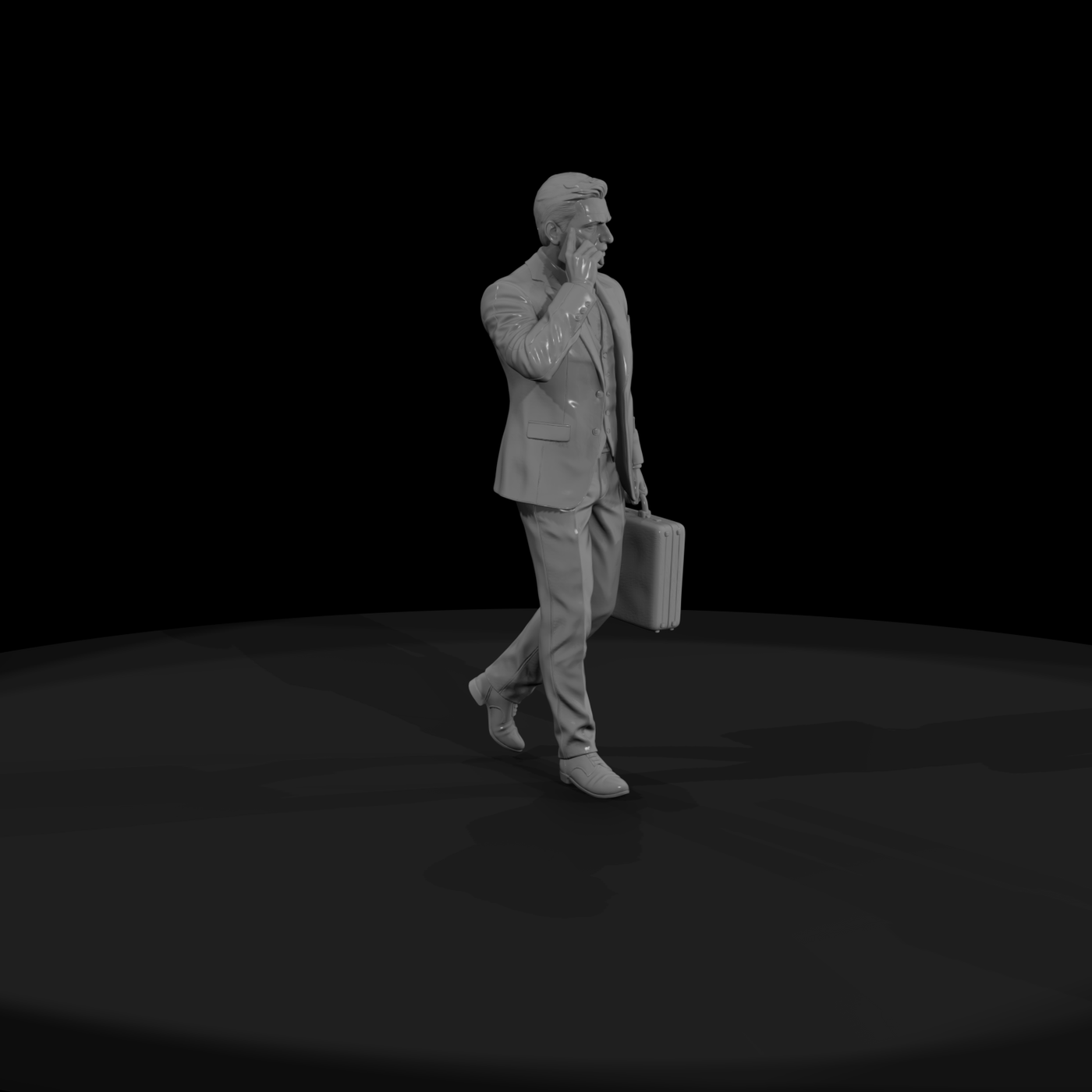 Poparc 0472 Talent Agent Phone Walker