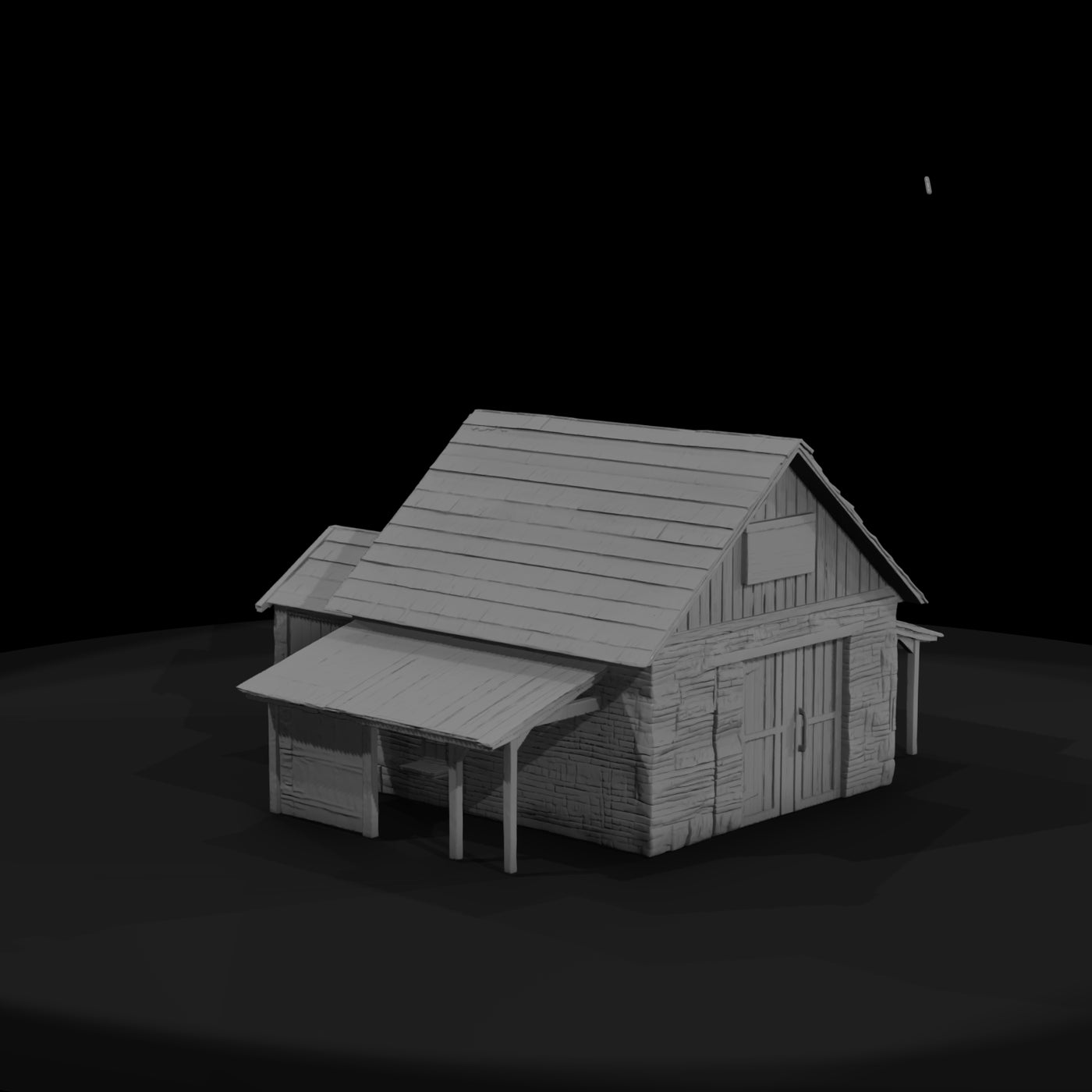 stone-house-3d-model