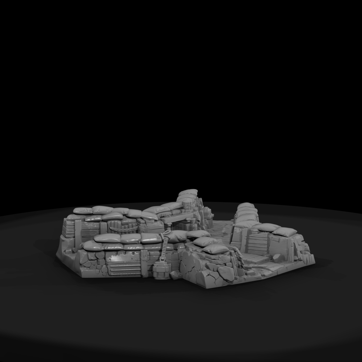 Trench Junction Fighting Position
