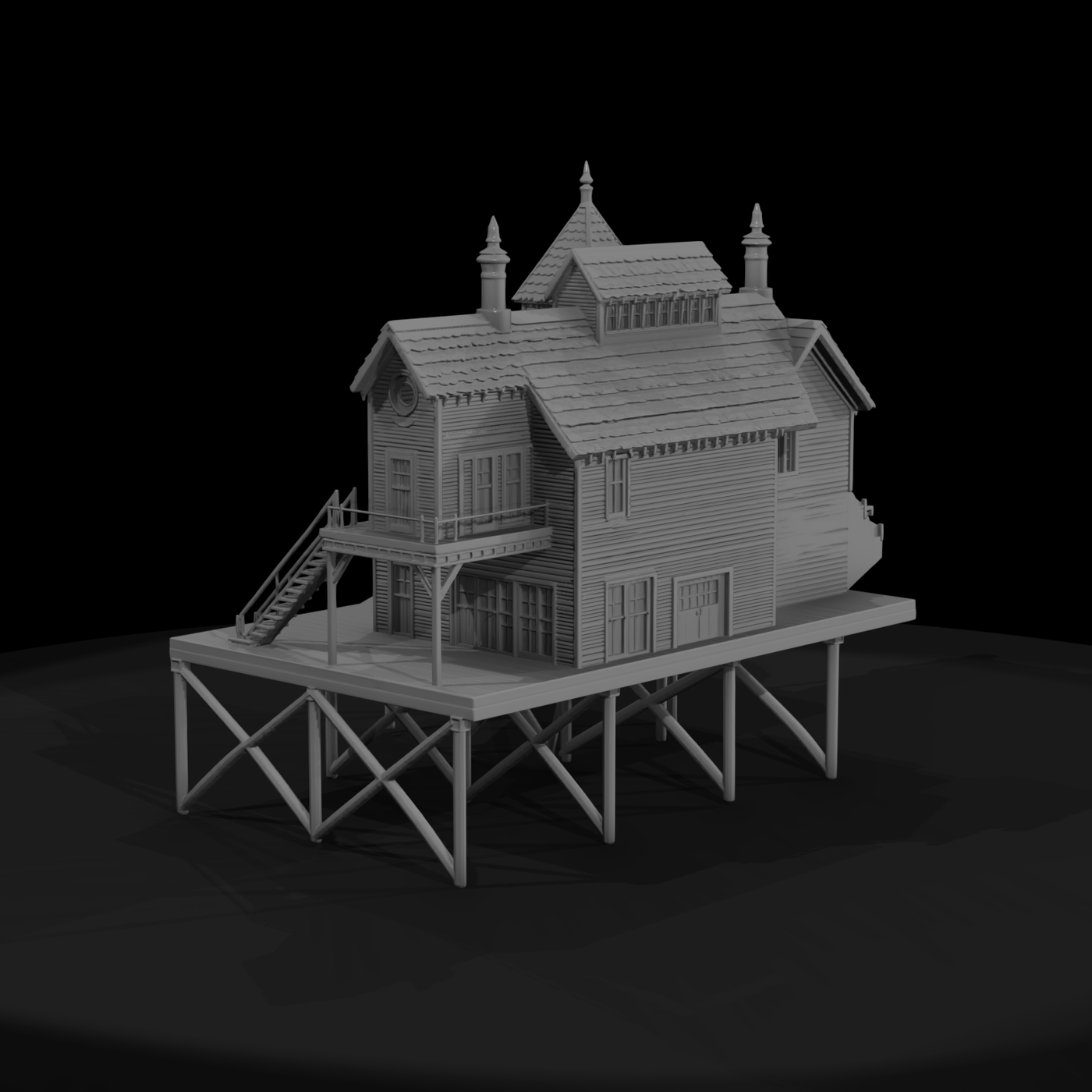 Victorian Stilted Pier House