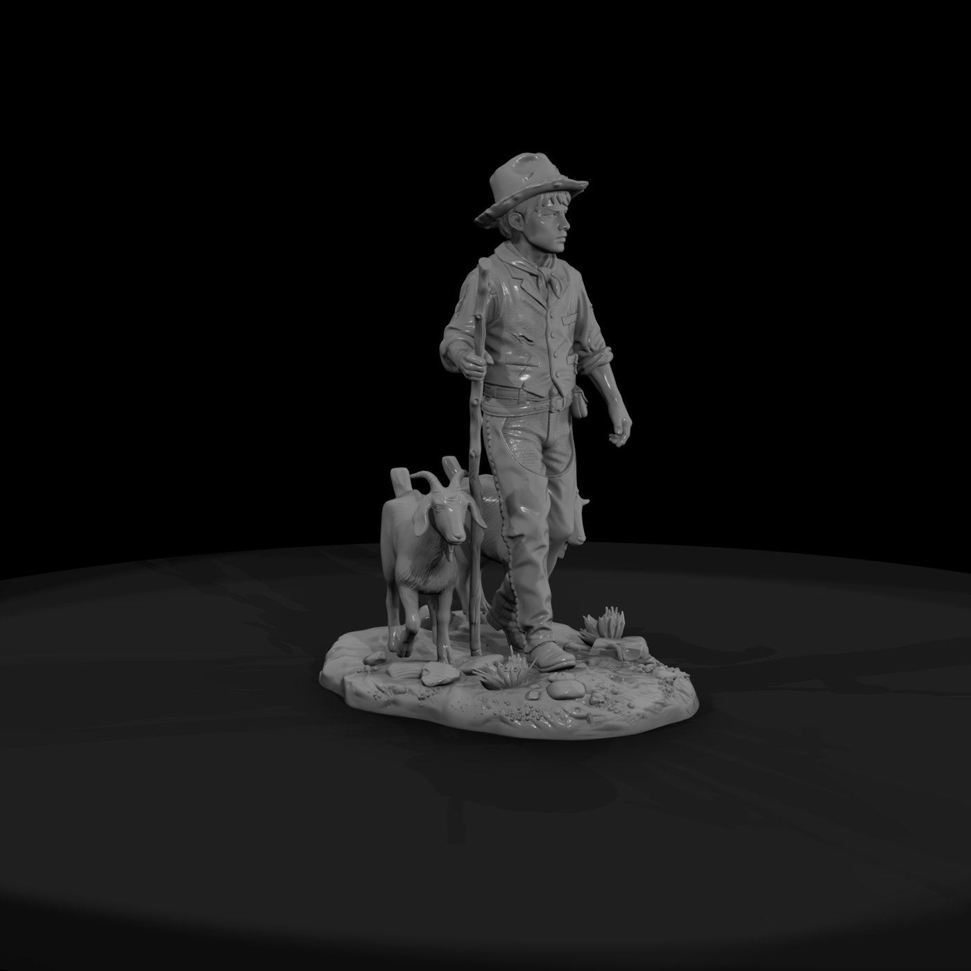Ww 0169 Townsfolk Goat Herder Boy