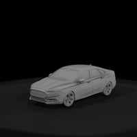ford-fusion-sedan-3d-printable-diorama-car-376400 — thumbnail 3
