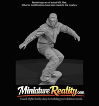 winter-skier-young-man-on-snowboard — thumbnail 2