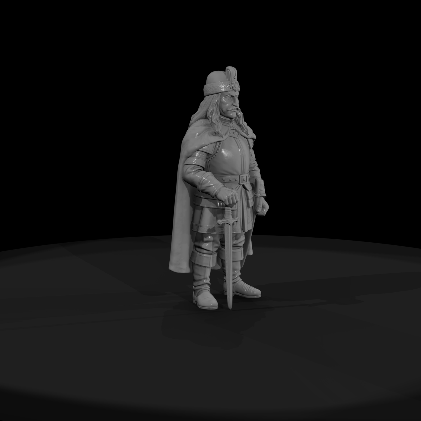 Hist 0096 Historical Vlad Iii Miniature Figure