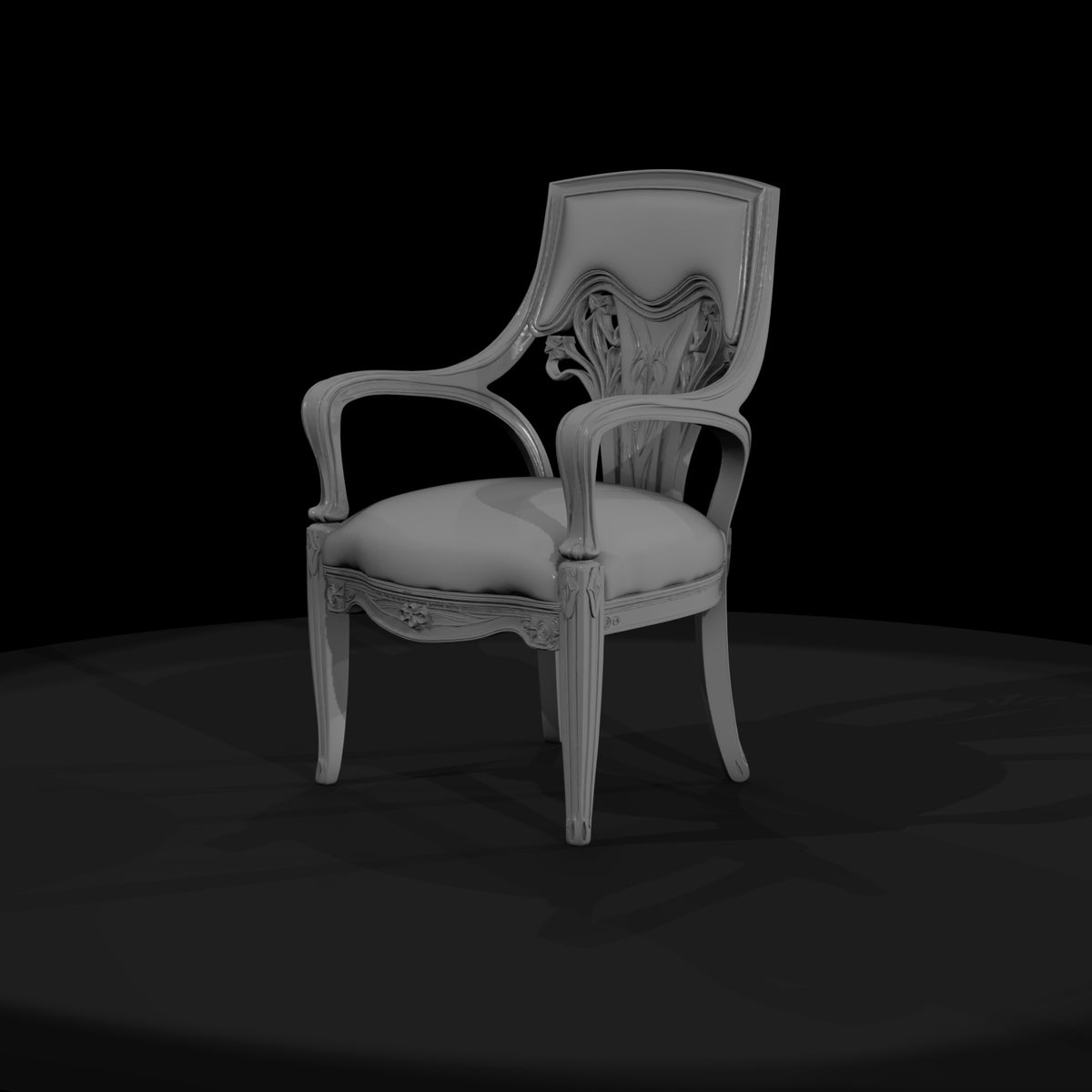 art-nouveau-carved-armchair-ho-scale-miniature-264934