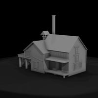 rustic-western-farmhouse-ho-scale-diorama-building-729776 — thumbnail 3