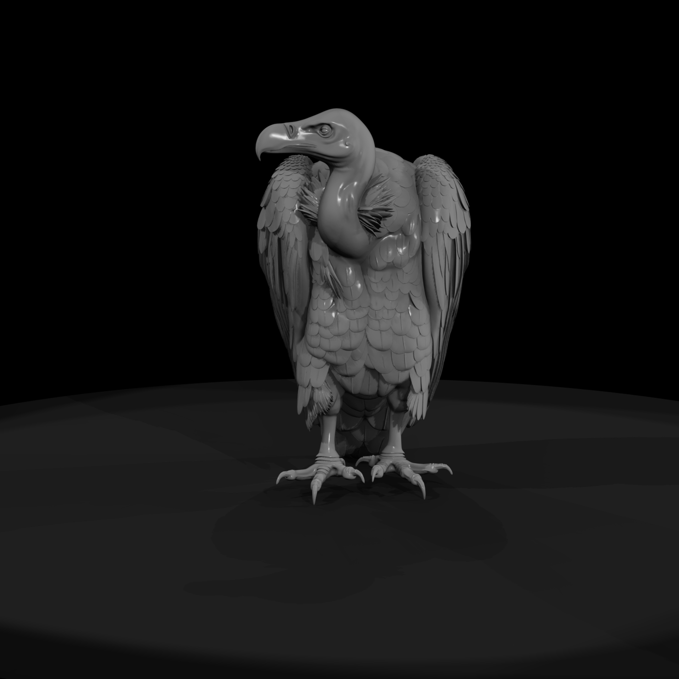 Realistic Vulture