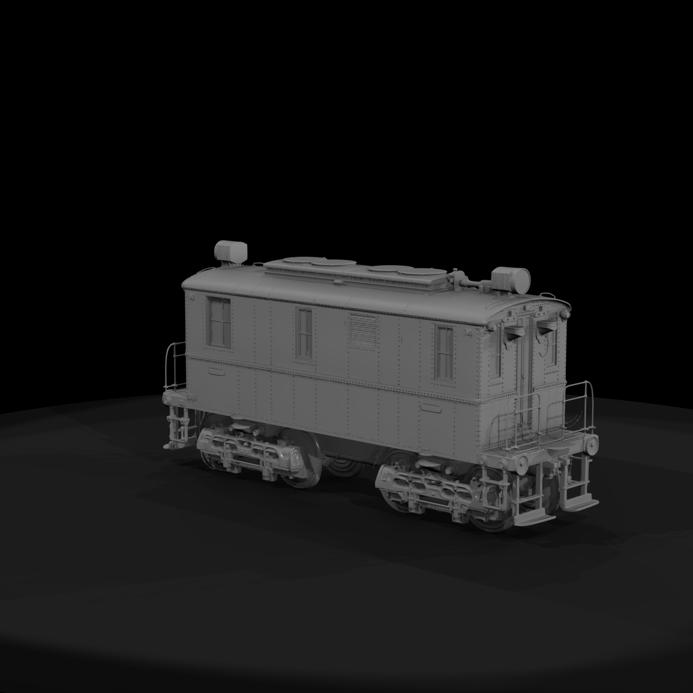 Prototype Switcher Locomotive