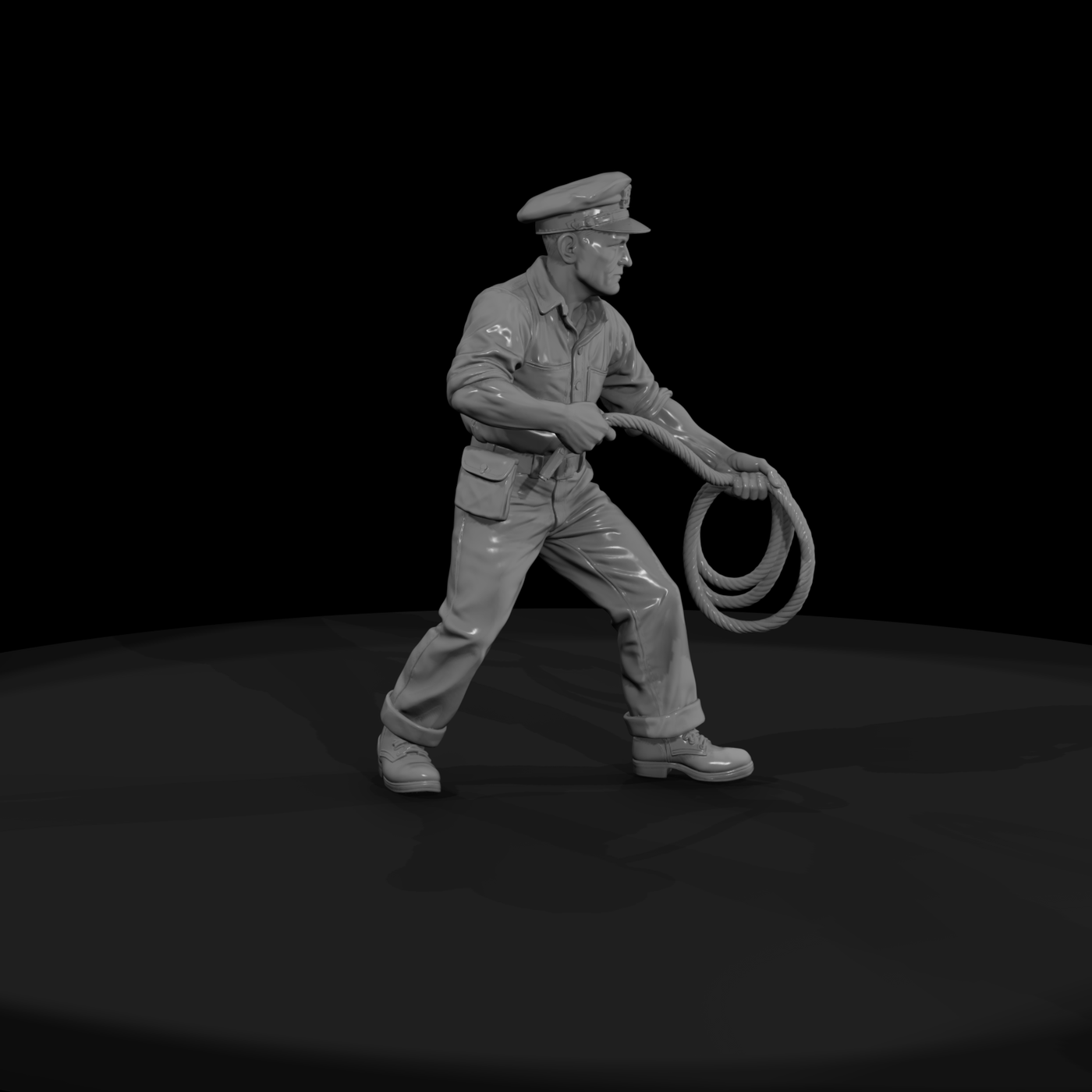 Ww2 Navy 071 Wwii U S Navy Deck Sailor Figure