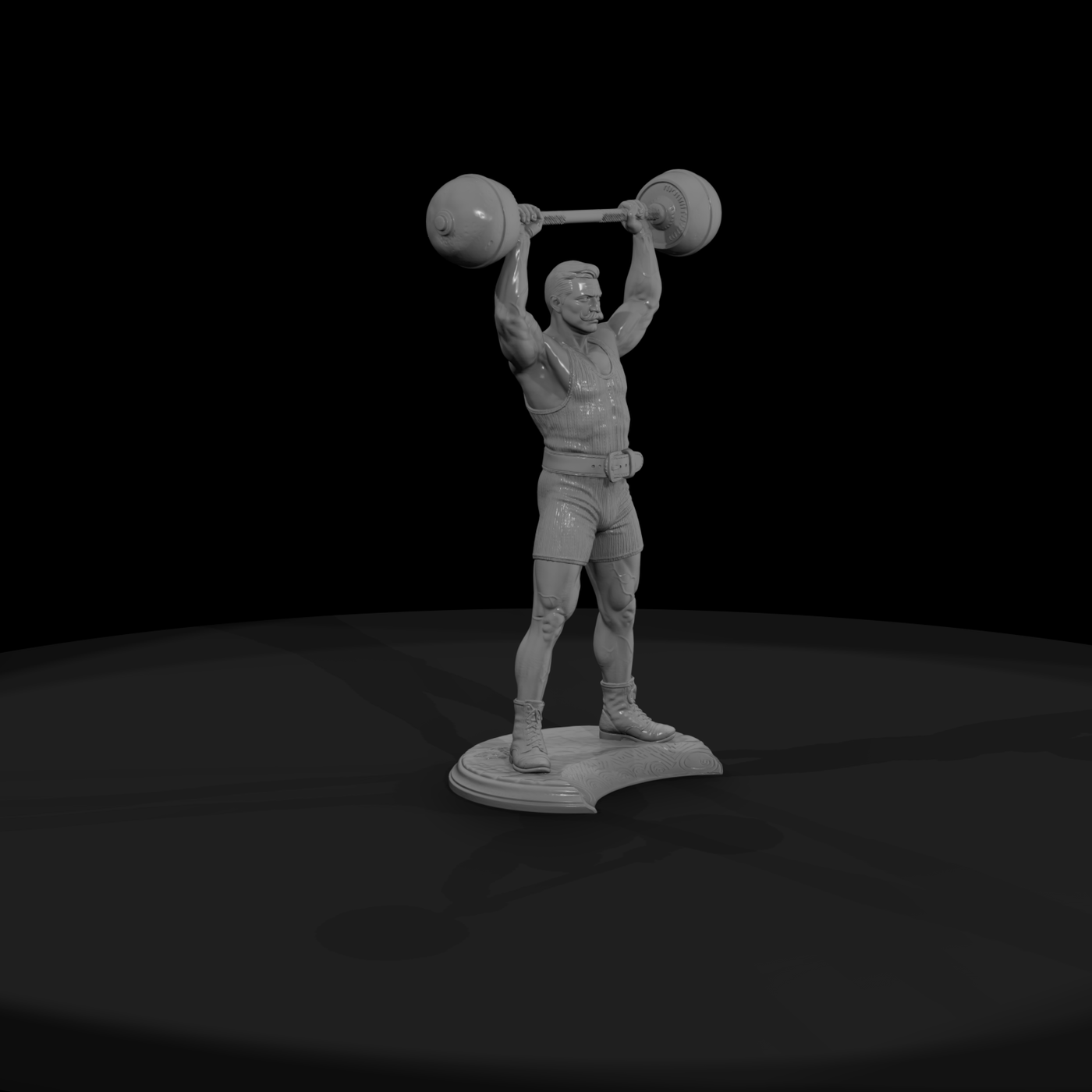 Poparc 0449 Carnival Strongman Alternate Pose