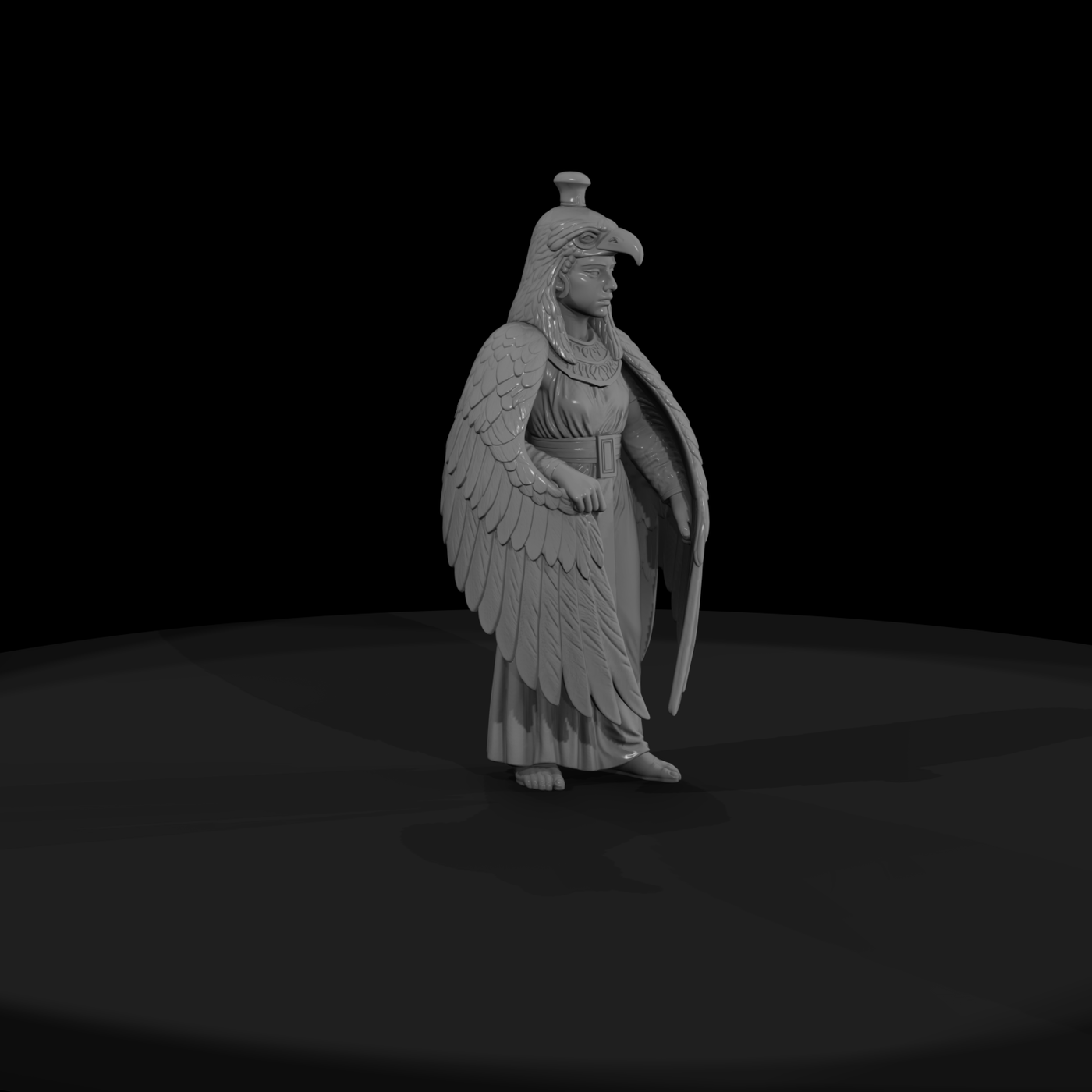 Myth 0366 Mythology Nekhbet Miniature Figure