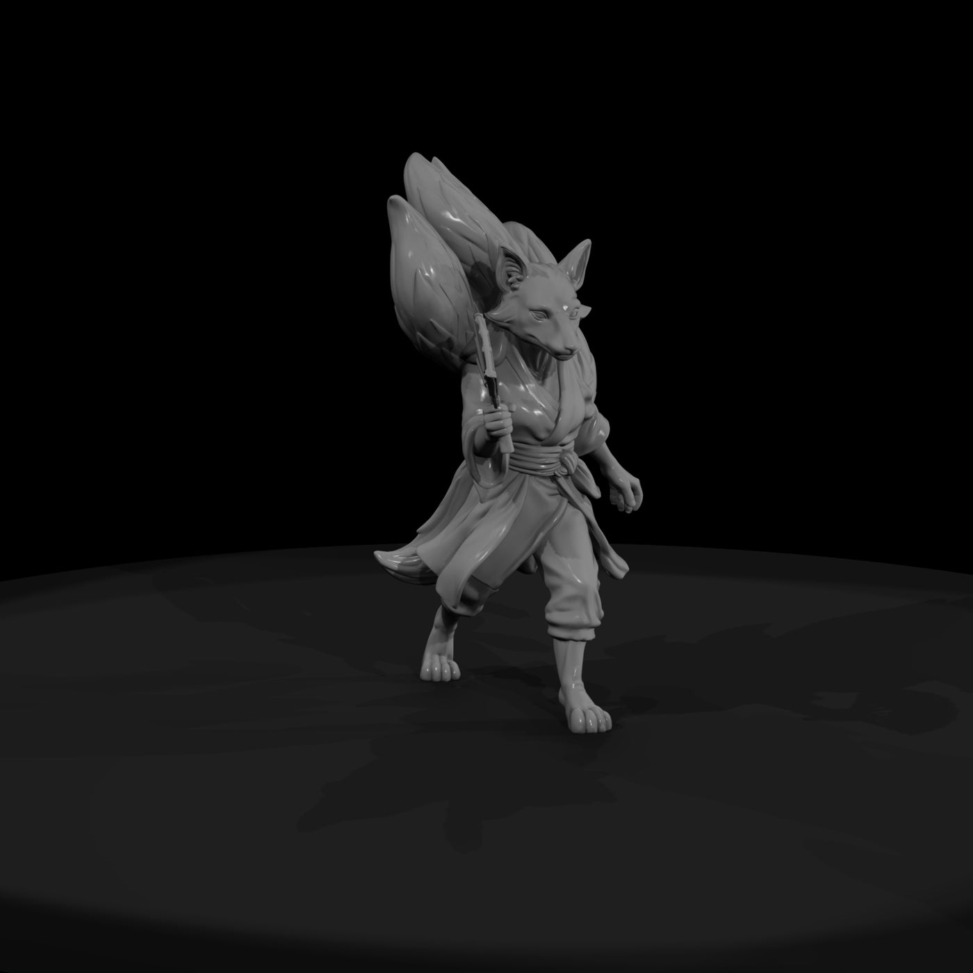 myth-0466-mythology-nine-tailed-fox-miniature-figu