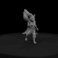 myth-0466-mythology-nine-tailed-fox-miniature-figu — thumbnail 2