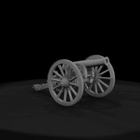 historical-field-cannon-3d-printable-diorama-miniature-217191 — thumbnail 3