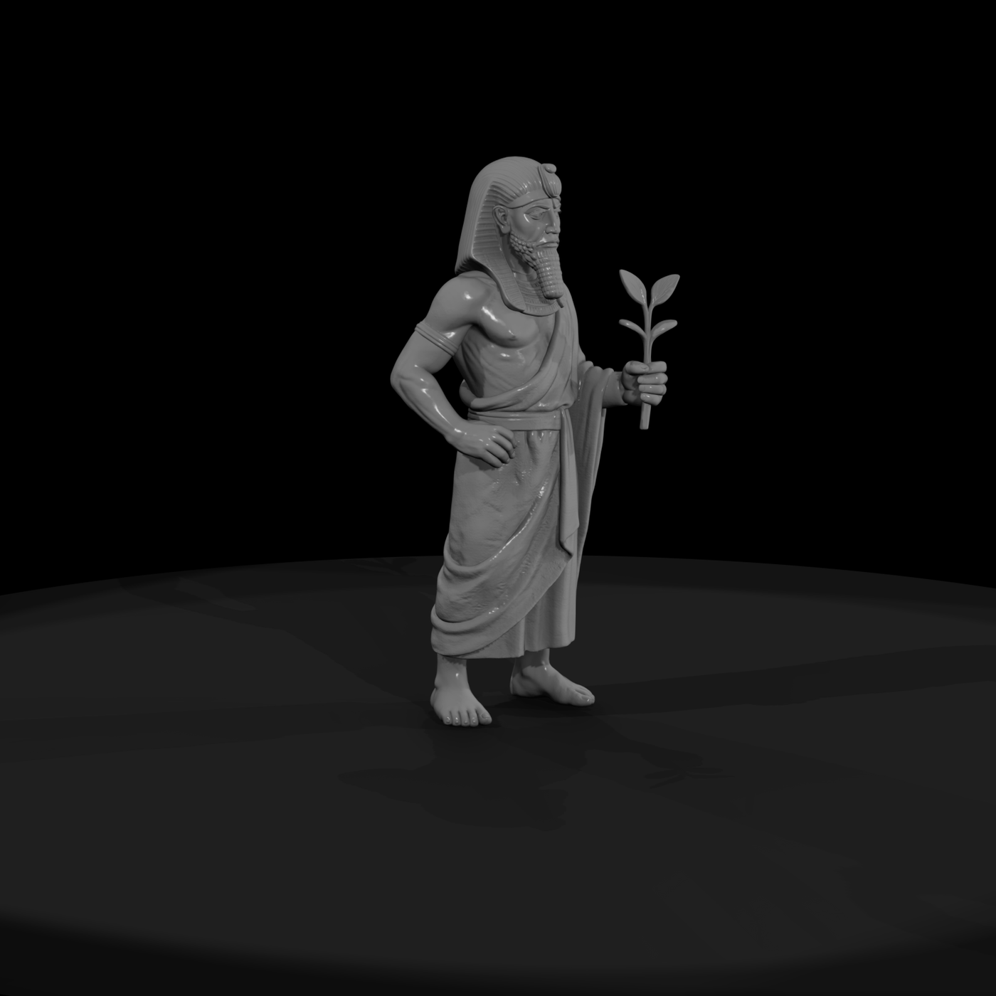 Myth 0356 Mythology Geb Miniature Figure