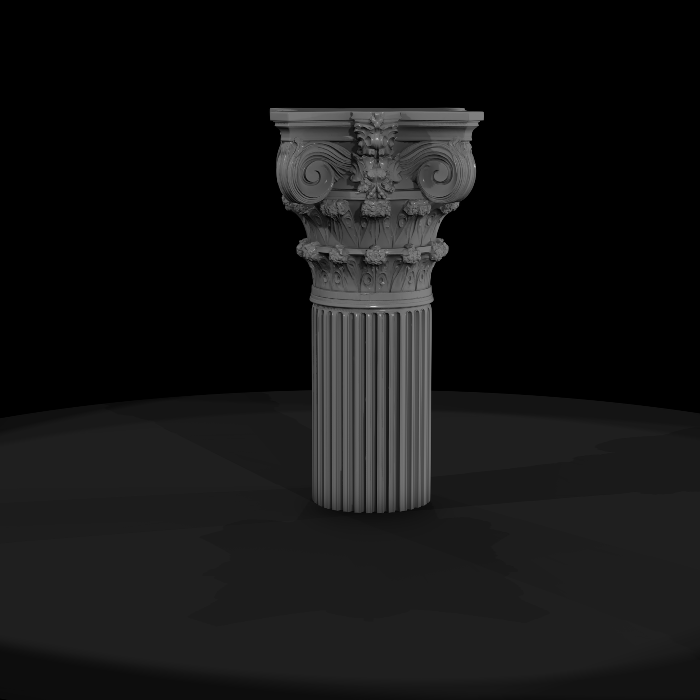 Corinthian Column Capital — Classical